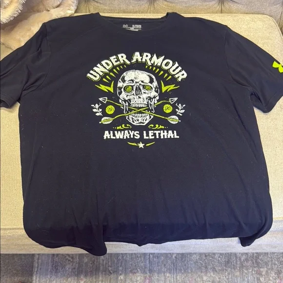 Under Armour Graphic Tees - Black and Red - Picture 2 of 13